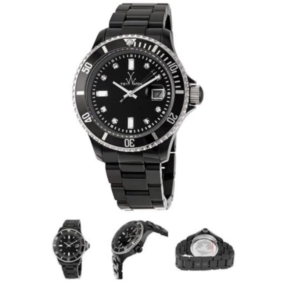 Toywatch Plastermic Fluo XL Unisex Black Watch New In Box
